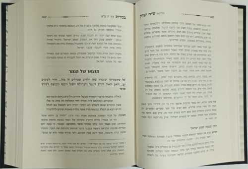 שיח יצחק - בכורות