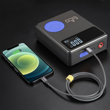 בוסטר משולב משאבה - 13,000mAh