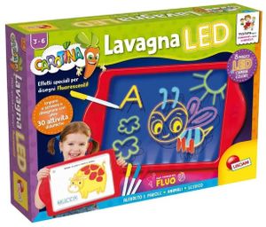 Carotina: לוח למידה וציור אלקטרוני עם תאורת LED צבעונית