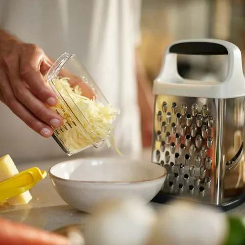פומפייה/מגרדת עם ידית אחיזה צהובה ג'וזף ג'וזף | Joseph Joseph