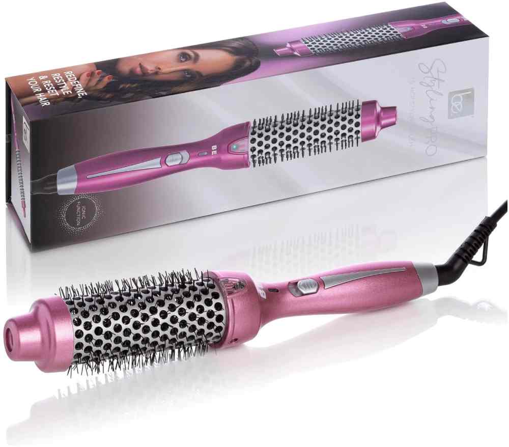 BE Hot Styler מברשת שיער חשמלית צרה