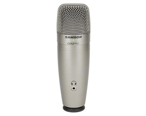 קונדנסר USB לאולפן SAMSON C01UPRO Large Diaphragm USB Condenser