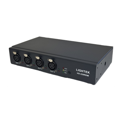מפצל (ספליטר) לתאורה HD-218 RDM מבית LIGHTEK