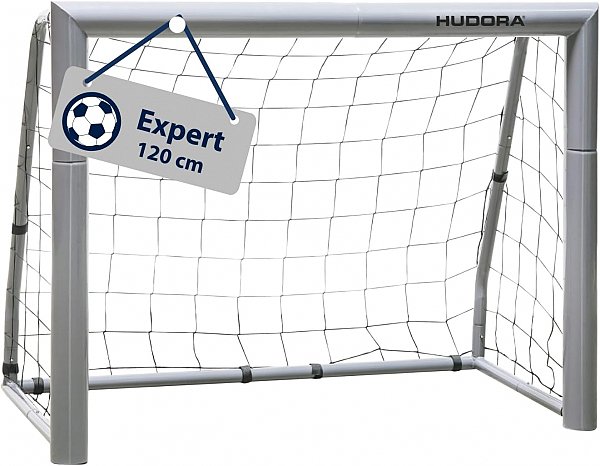 שער כדורגל ברזל מקצועי 120 ס"מ HUDORA EXPERT גרמניה
