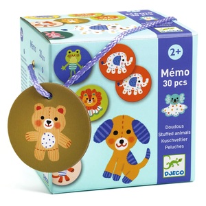 DJECO- משחק זיכרון-בובות חיות 