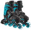 רולרבליידס SKATES LIGHTS עם מנגנון Speed-Safe לבטיחות מוגברת ואורות בגלגלים מידה 34-37 - אקווה