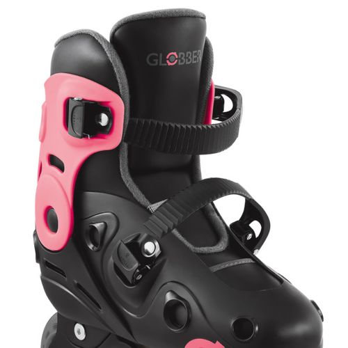 רולרבליידס SKATES LIGHTS עם מנגנון Speed-Safe לבטיחות מוגברת ואורות בגלגלים מידה 34-37 - ורוד