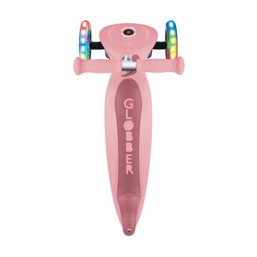 קורקינט מתקפל לפעוטות פרימו ג'וניור Primo Junior אורות בגלגלים וידית בגובה משתנה - ורוד פסטל