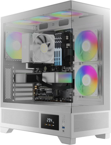 מחשב גיימינג אולטרה לבן | ULTRA GAMING PC AMD WHITE 