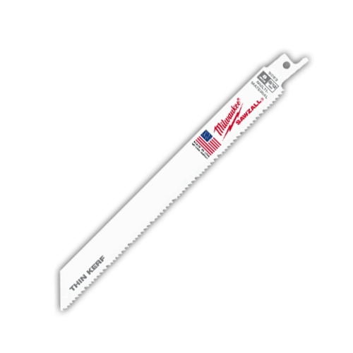 להבי SAWZALL באורך 8 אינץ' 8/12 TPI מבית מילווקי Milwaukee– דגם 48-00-5093 (חבילה של 5 יחידות) 