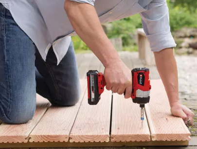 סט מקצועי 18V אימפקט + פטישון בראשלס EINHELL + מטען+סוללות 2.5Ah ו-4.0Ah . תיק מתנה.