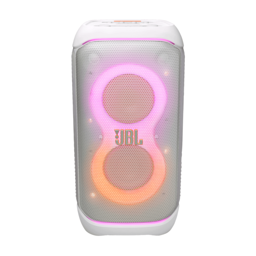 רמקול מסיבות עם גלגלים JBL PartyBox Stage 320 240W, צבע לבן, אחריות שנה 