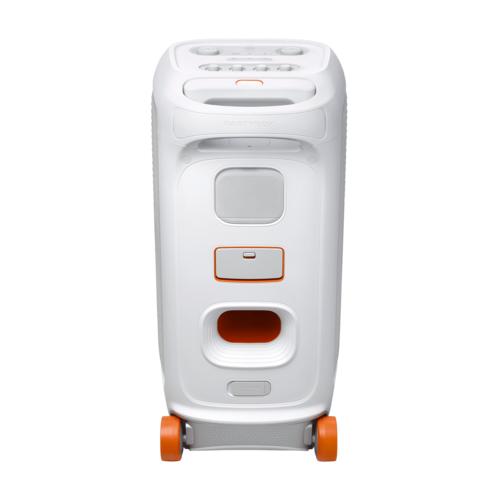 רמקול מסיבות עם גלגלים JBL PartyBox Stage 320 240W, צבע לבן, אחריות שנה 