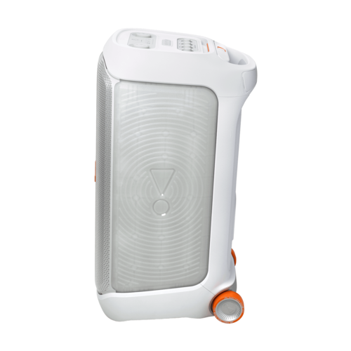 רמקול מסיבות עם גלגלים JBL PartyBox Stage 320 240W, צבע לבן, אחריות שנה 