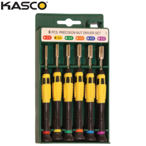 סט 6 מברגי בוקסה לאלקטרוניקה CR-V