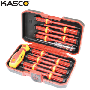 סט 13 מברגים מבודדים CR-V VDE 1000V מתחלף