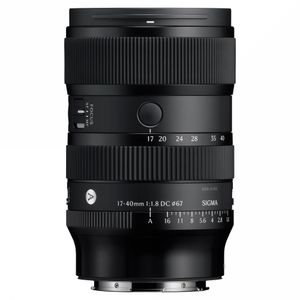 עדשה Sigma 17-40mm F1.8 DC Art for FUJIFILM X