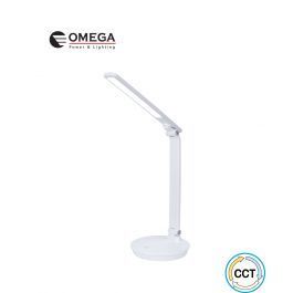 מנורת שולחן אנאבל 3CCT 10W OMEGA לבן דימר + שנאי