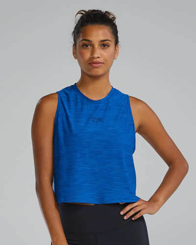 גופיה AIRTEC CROP TANK COBALT