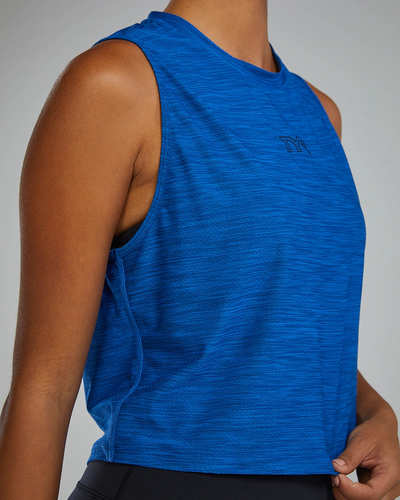 גופיה AIRTEC CROP TANK COBALT