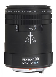 Pentax smc D-FA 100mm F2.8 WR macro