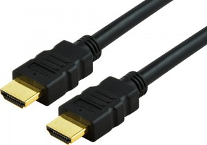 כבל HDMI מצופה זהב 3 מטר SIGMA לבן במתלה