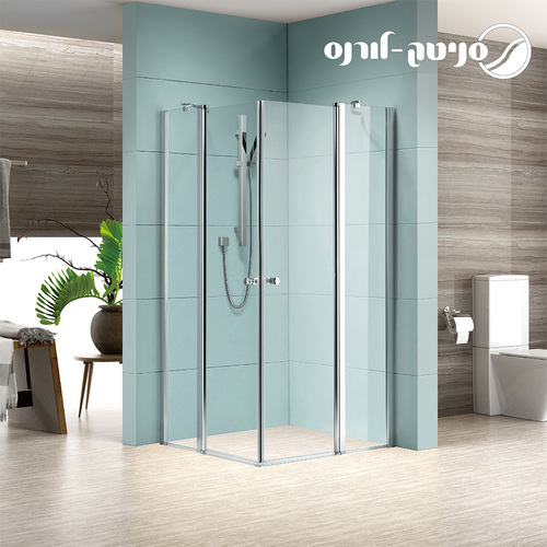 מקלחון דגם לורנס 2 קבועות + 2 דלתות  80/80 - 90/90