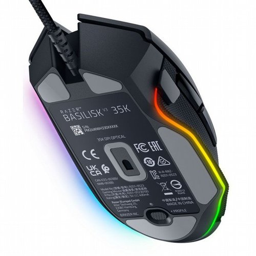 עכבר גיימינג Razer Basilisk V3 35K RGB
