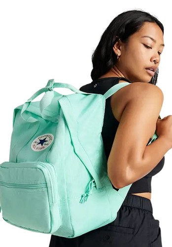 תיק גב קונברס  Converse Small Square Backpack | טורקיז