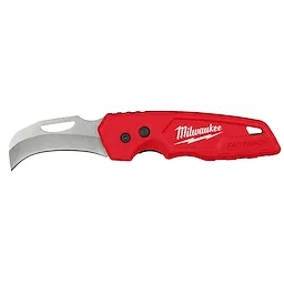 סכין יפנית מתקפלת עם להב מעוקל FASTBACK™ מבית Milwaukee מילווקי דגם: 48-22-1525