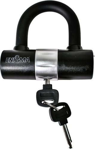 מנעול U לשרשרת עם 2 מפתחות Enigma - משקל 600 גרם 161721-003