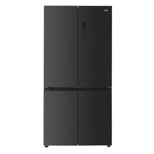 מקרר 4 דלתות 600 ליטר TCL C780CDBN נירוסטה מושחרת
