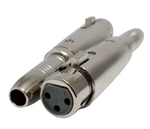 מתאם XLR נקבה ל-PL נקבה