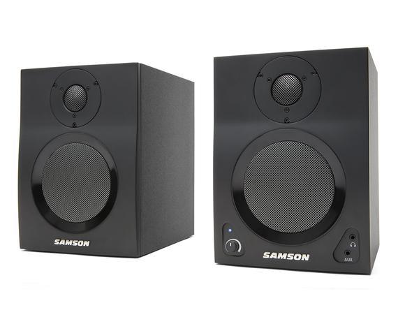 זוג מוניטורים SAMSON MediaOne BT4 Bluetooth Monitors
