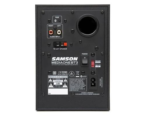 זוג מוניטורים SAMSON MediaOne BT4 Bluetooth Monitors