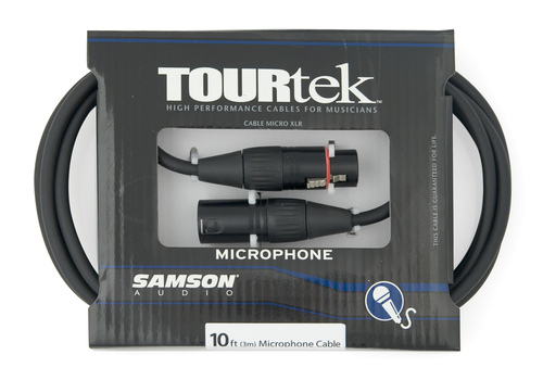 כבל XLR-XLR למיקרופון 9 מ SAMSON TM30 30' Mic Cable
