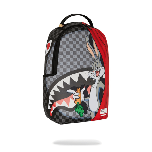 SPRAYGROUND תיק גב מטורף BACKPACK LOONY TUNES BUGS CURTAIN REVEAL DLXSV