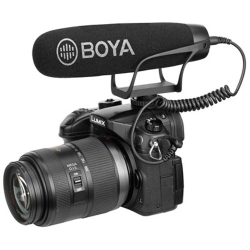 מיקרופון מקצועי לסמארטפון ומצלמות BOYA BY-BM2021