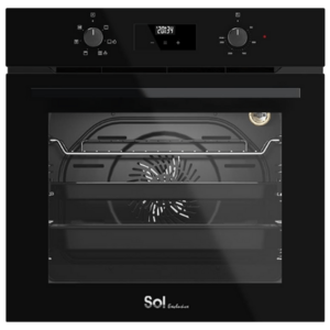 תנור אפיה בנוי 72 ליטר Sol Total Black HO-905TB