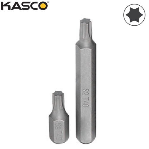ביט TORX קנה 10 מ“מ S2 אורך 75 ממ מידה T40