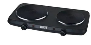 בוס כירה חשמלית כפולה - 2250W - צבע שחור - דגם BOSS HP-202-D2