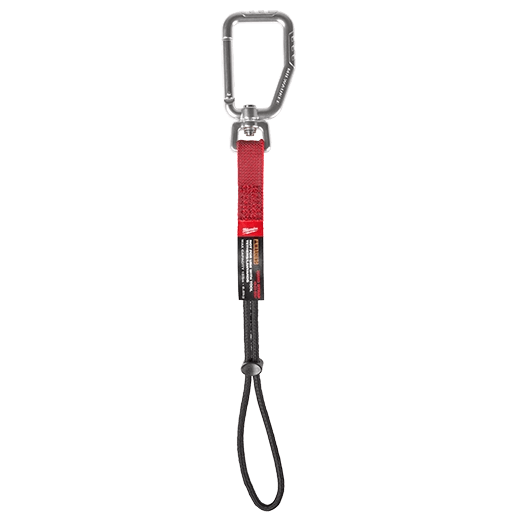 רצועת תלייה לכלי עבודה Milwaukee עם תופסן מתכתי מסתובב – דגם 48-22-8297