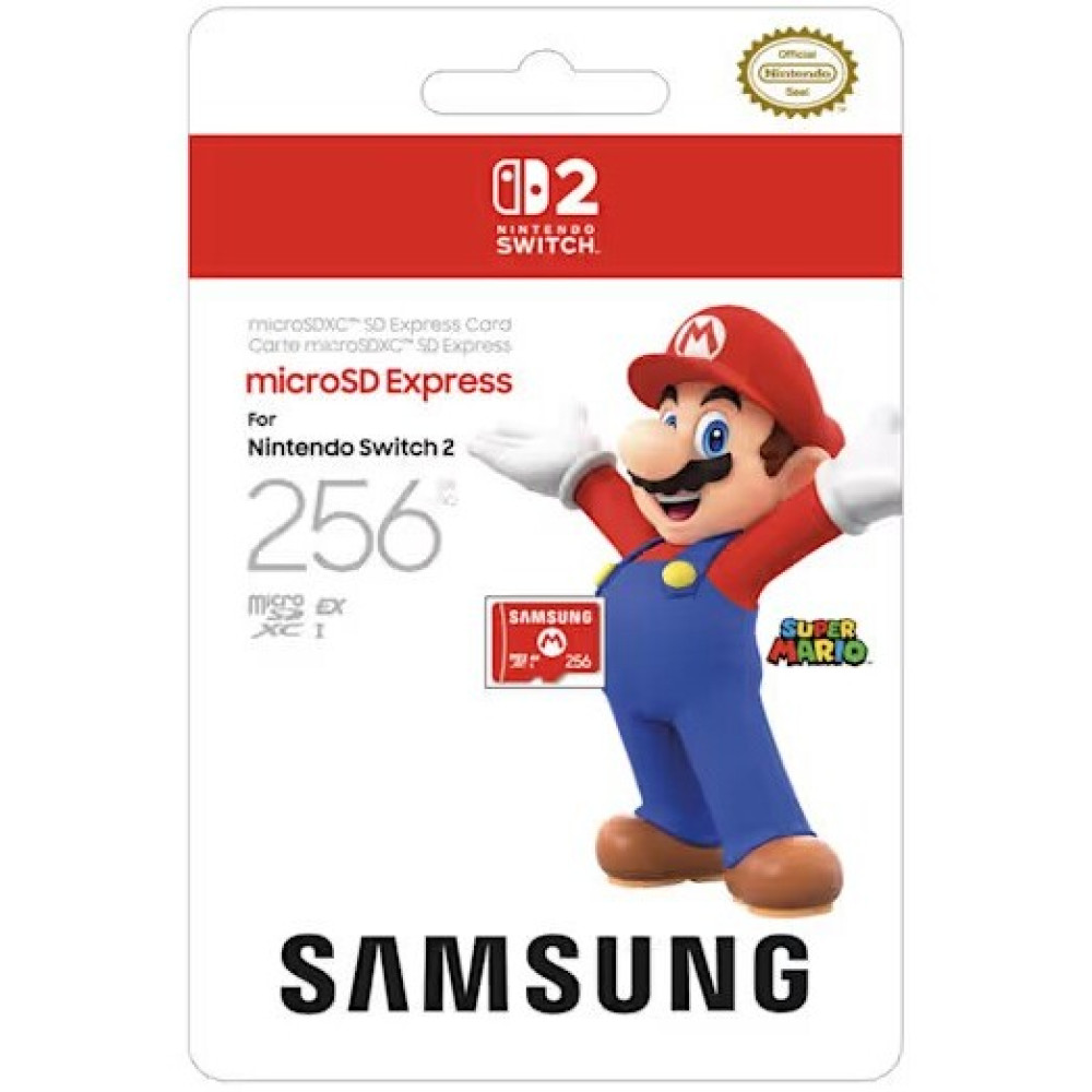 Samsung 256GB MicroSD Express Memory Card For Nintendo Switch 2 כרטיס זיכרון 