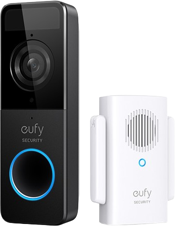 פעמון משולב מצלמת אבטחה Eufy Slim 1080P