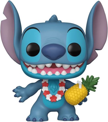בובת פופ דיסני: לילו וסטיץ' - סטיץ' הוואי - #1567 Funko POP! Disney: Lilo & Stitch - Luau Stitch