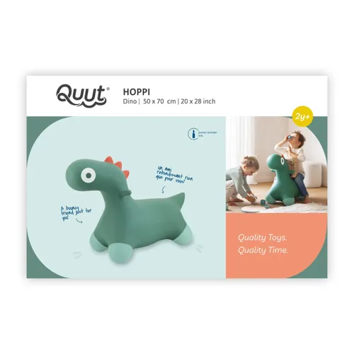 הופי דינו ירוק Quut מתאים למשחק בבית ובחוץ