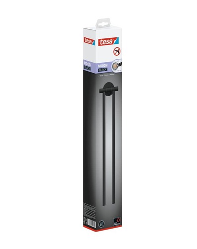 מתלה למגבות שתי זרועות תוצרת TESA ללא קידוח
