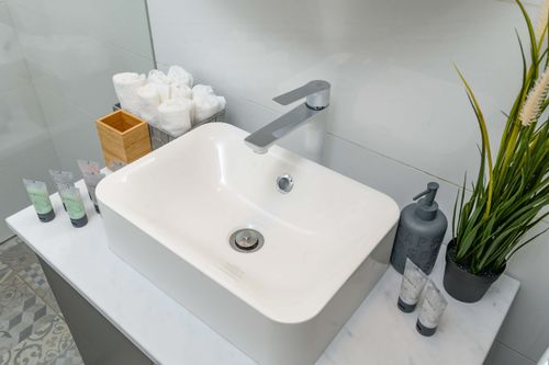 ברז פרח ROBIN כרום ניקל בינוני AQUILA PREMIUM