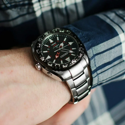 SEIKO SUN049P1 PROSPEX GMT מנגנון קינטיק