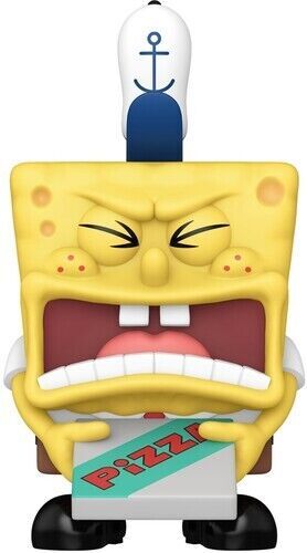 בובת פופ בובספוג - בובספוג עם פיצה - #1667 Funko POP! SBS 25th - Spongebob w Pizza 